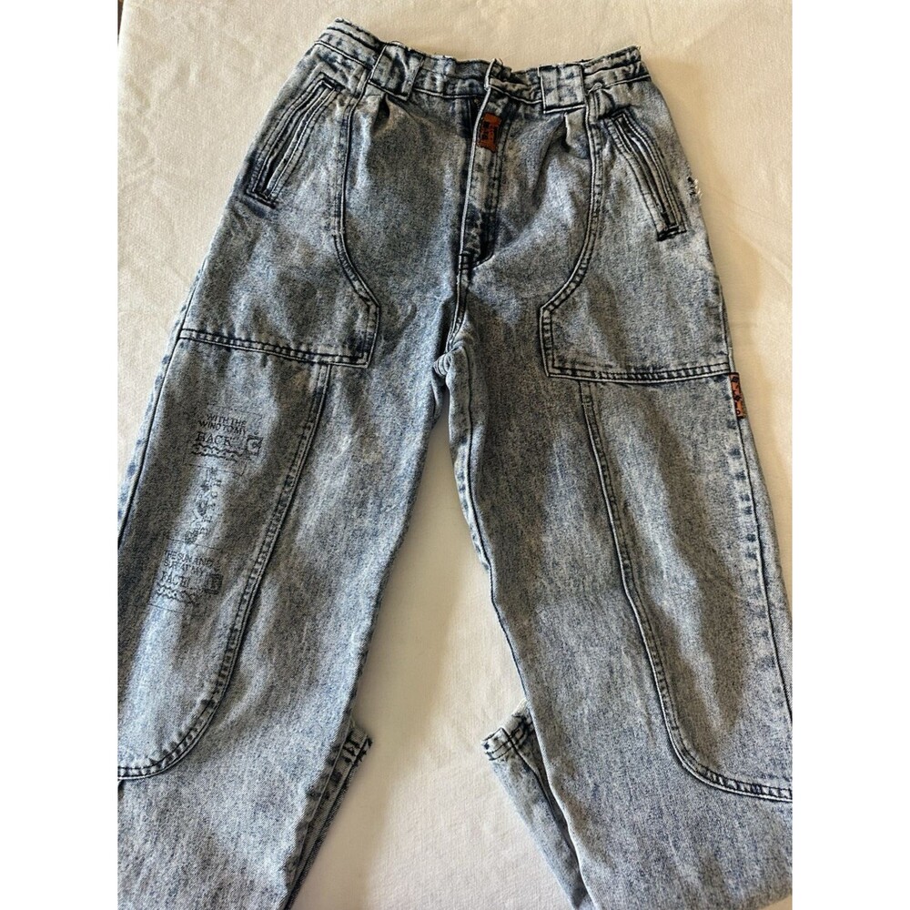 Vintage Gitano Jeans Size 16 Stone Washed 80's Retro